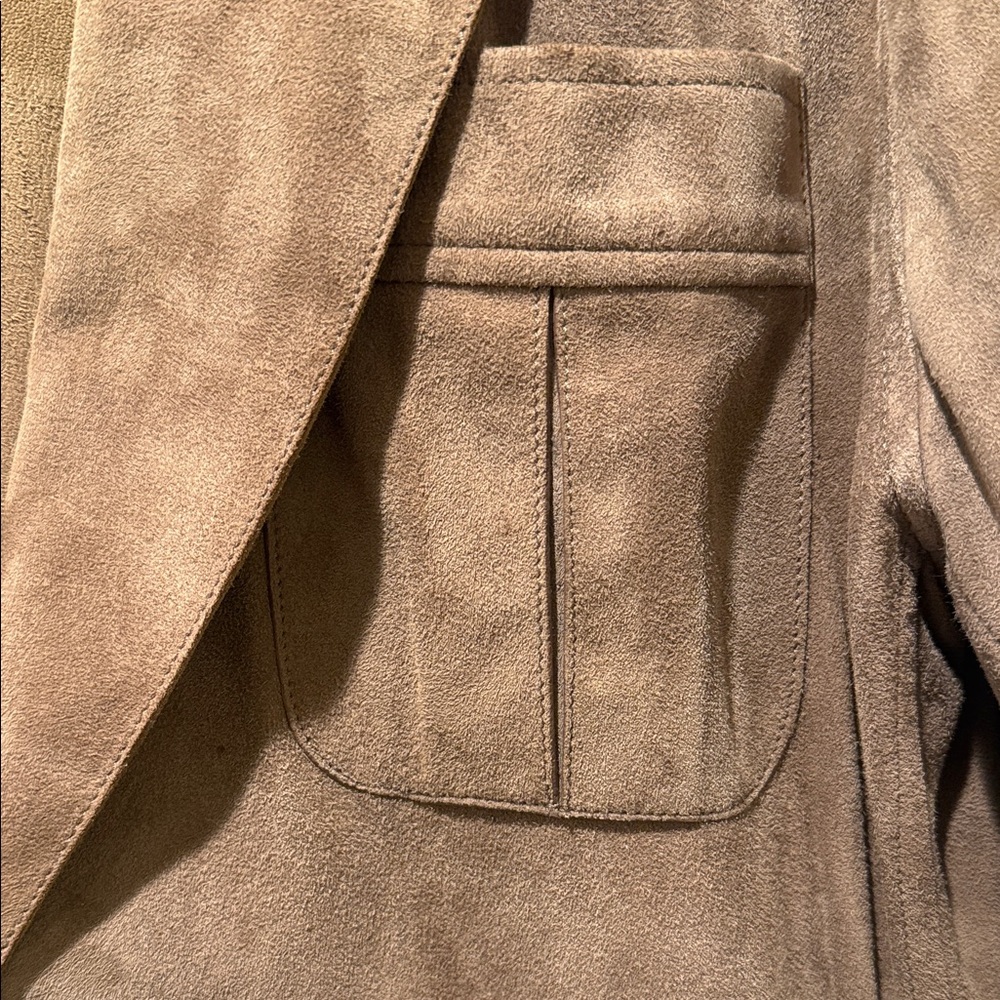 Seraphin (Hermes maker) Goat Suede Men's Blazer